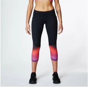 Lumo Run Sensor Black Tech Tights Running Garmet Sz S NEW
